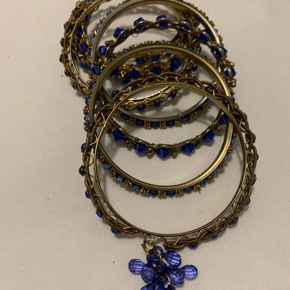 Girls Jewelled Bangles - Picture 2 of 6